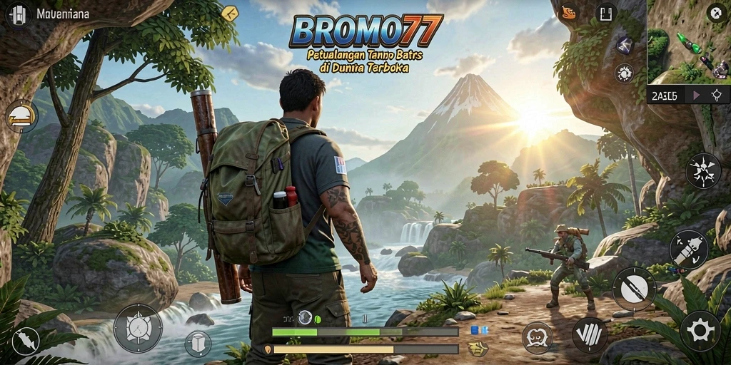 Gameplay epik dalam dunia terbuka BROMO77 yang mendebarkan.