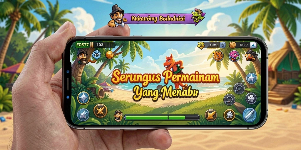 Tampilan gameplay EOS77 yang seru dan menghibur.