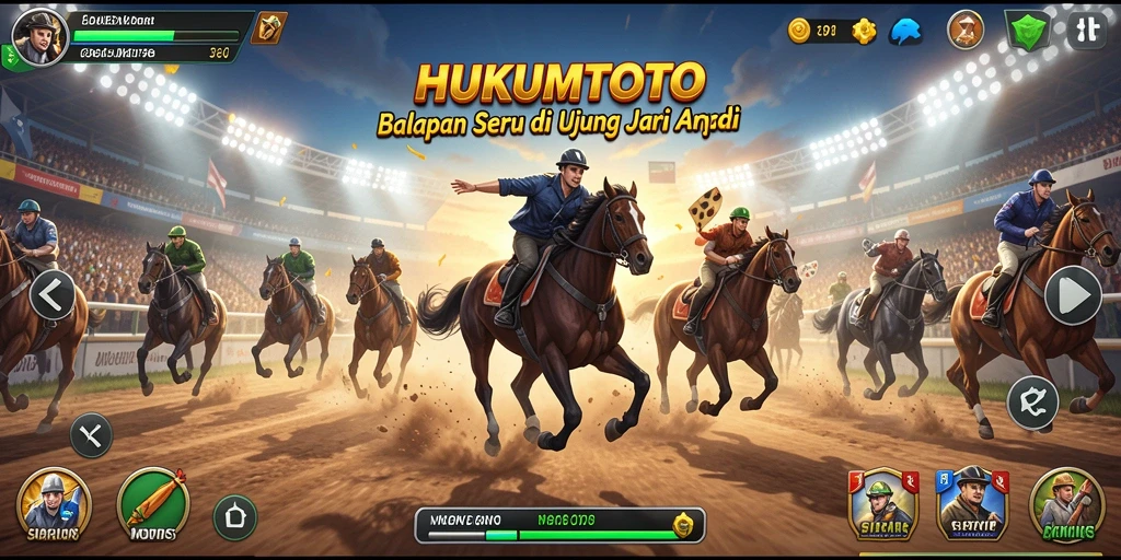 Tampilan menarik dari gameplay HUKUMTOTO yang menegangkan.