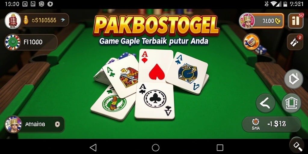 Screenshot gameplay Gaple yang menarik dan penuh aksi.