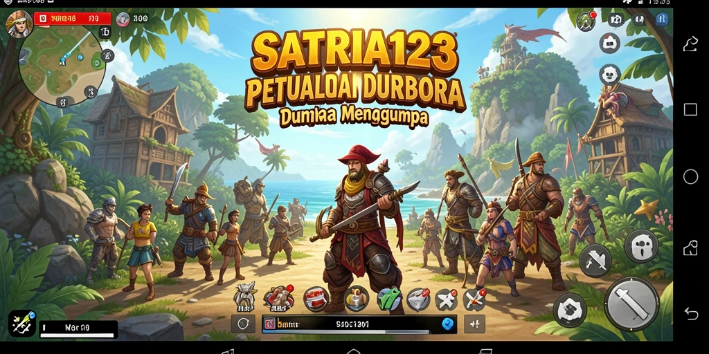 Tampilan gameplay yang memukau dalam dunia Open World.