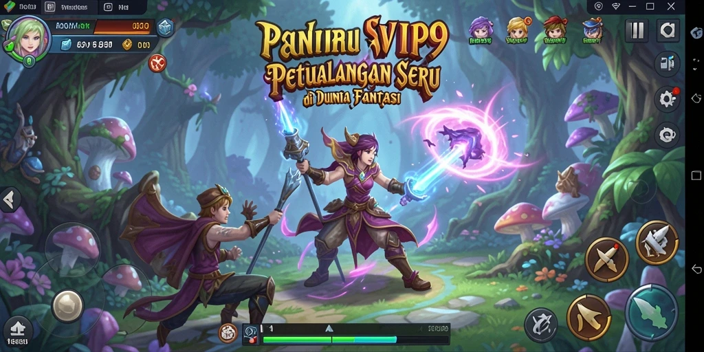 Gameplay petualangan seru dengan grafik menakjubkan.